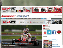 Tablet Screenshot of kartsport4you.com